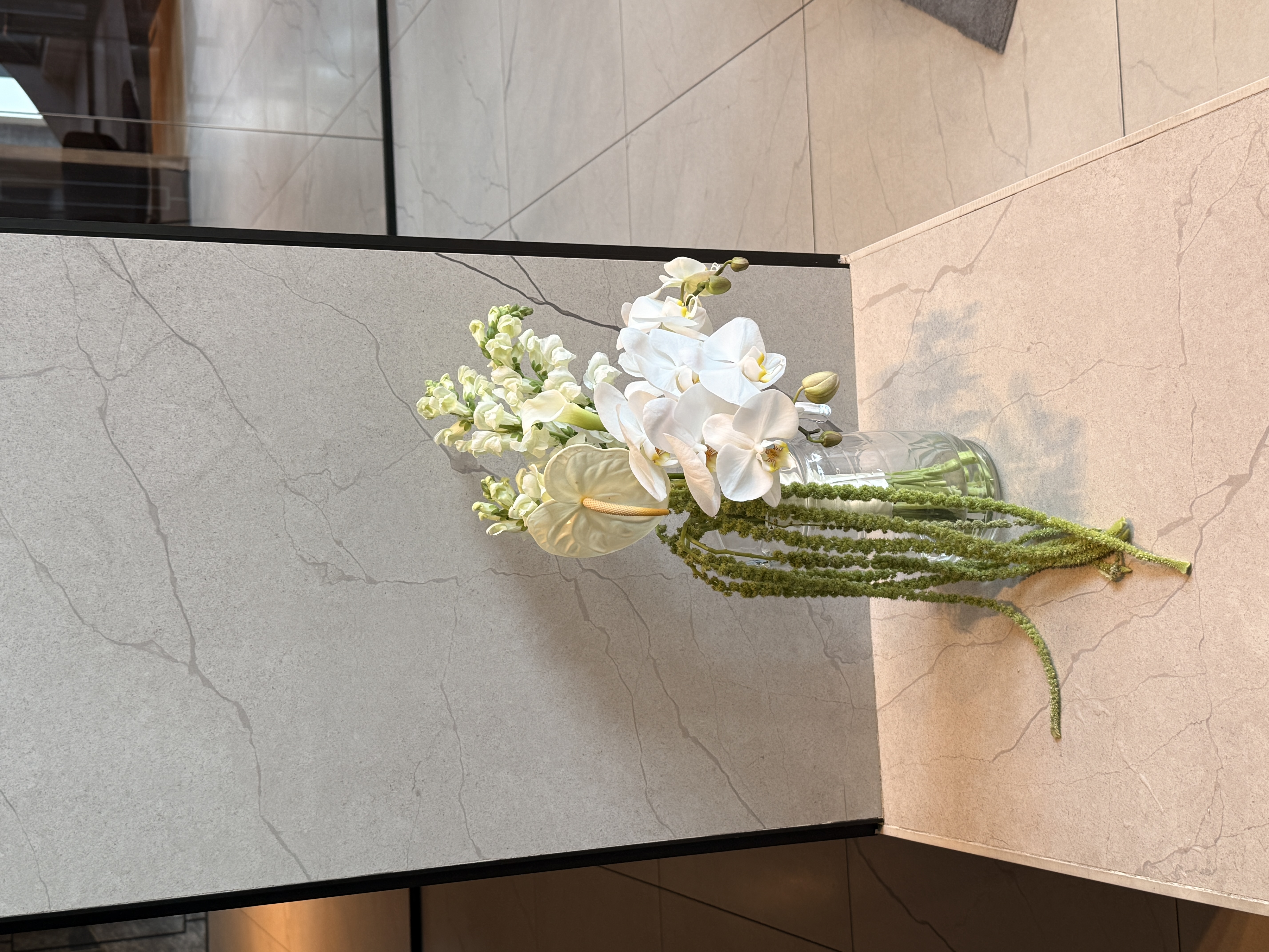 White orchid arrangement